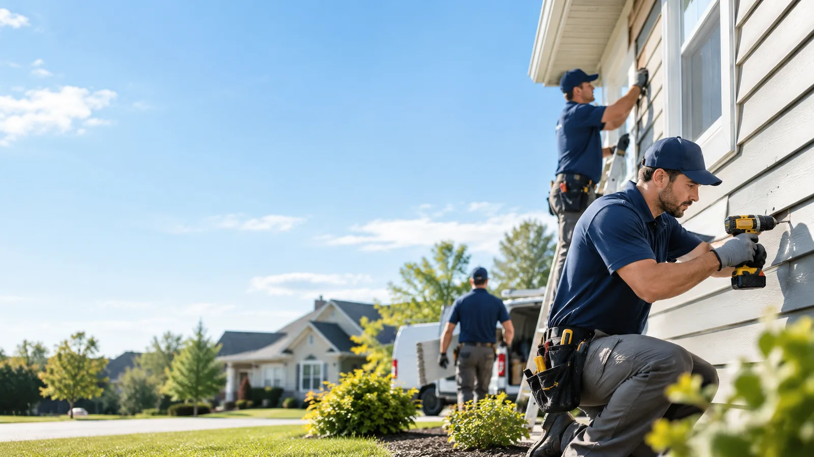 Commercial Siding Repair in Violet, LA